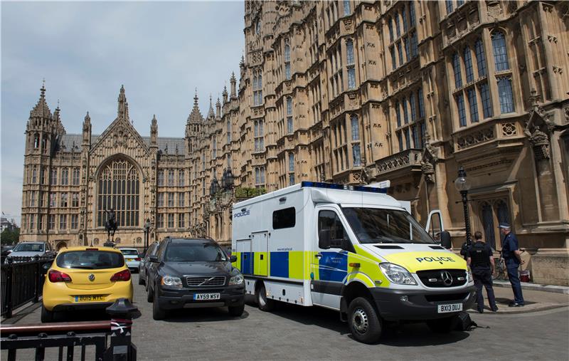 BRITAIN PARLIAMENT LOCK DOWN