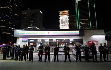 USA DALLAS POLICE SHOOTING