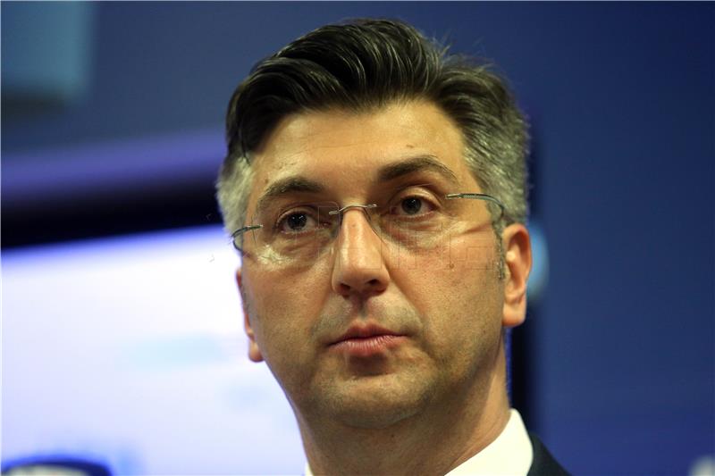 Plenkovic says will restore voters' trust with credible policies