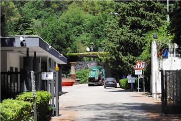 Poplavljena glavna strojarnica HE Zakučac kod Omiša