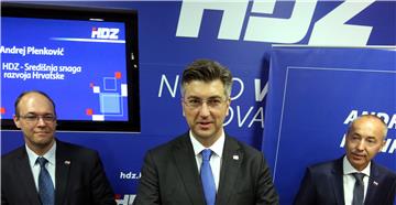 Plenković: Moj tim je HDZ, vratit ću vjerodostojnost stranke i povjerenje birača