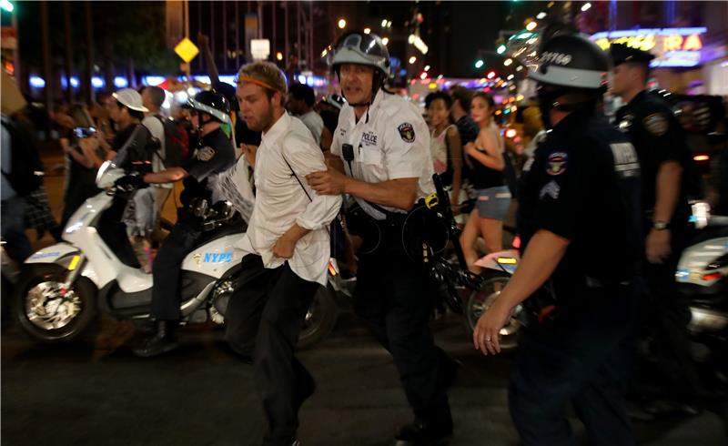 USA NEW YORK POLICE PROTEST