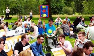 BRITAIN BREXIT PICNIC