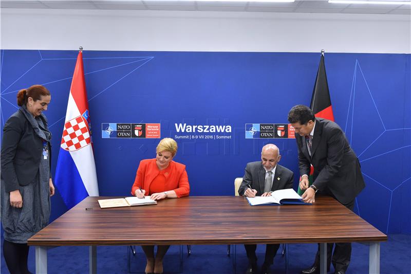 Croatia and Afghanistan sign agreement on comprehensive cooperation