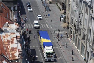 BiH: Tijela 127 žrtava genocida ispraćena prema Srebrenici