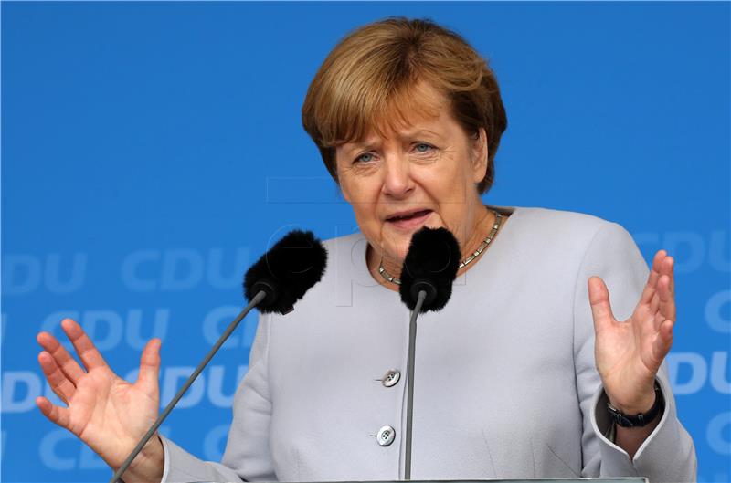 GERMANY ELECTION MERKEL