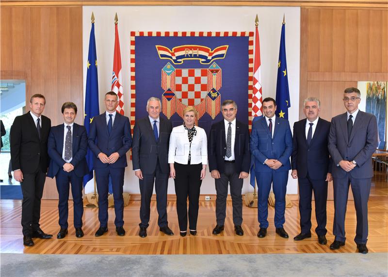 President receives Adriatic-Ionian Euroregion delegation