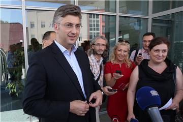 Plenković u Osijeku predstavio izborni program