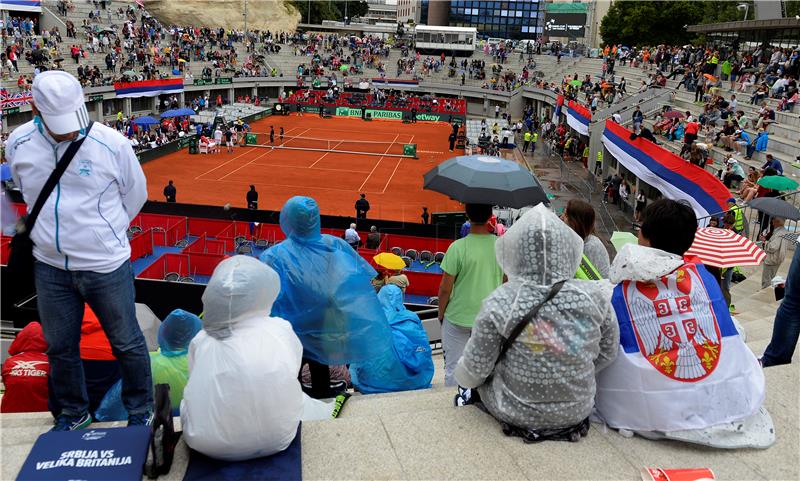 Davis Cup: Srbija - Velika Britanija 0-1