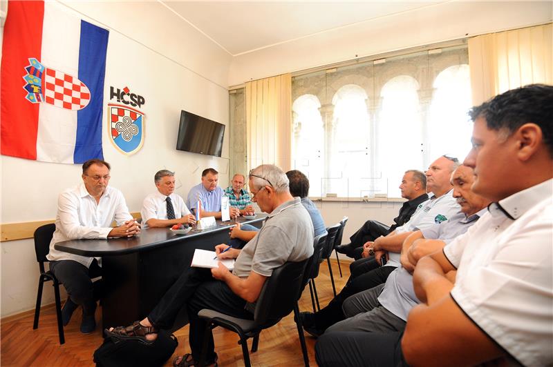 Split: Konferencija za medije HČSP-a