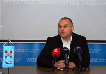 HDZ: Damir Jelić održao konferenciju za medije