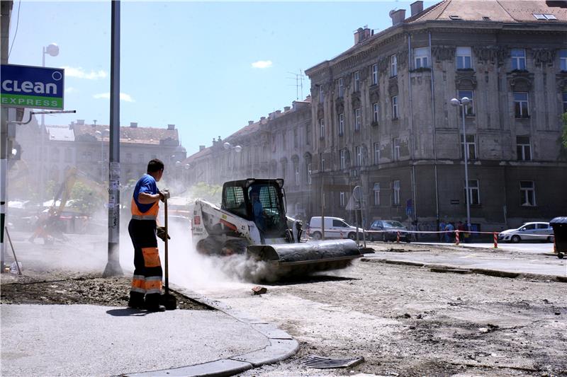 Centar Zagreba, veliko ljetno gradilište