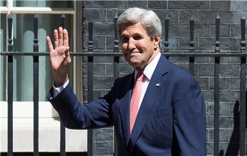 BRITAIN USA JOHN KERRY VISIT