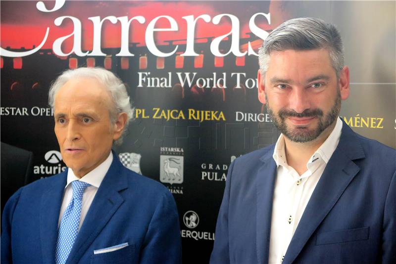 Carreras: Užitak i privilegij je nastupiti u pulskoj Areni