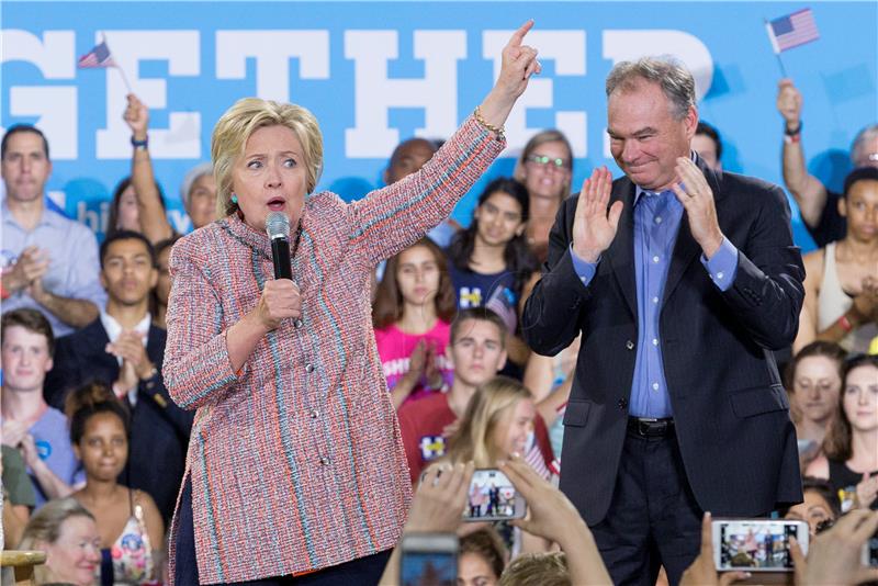 Tim Kaine najizgledniji potpredsjednički kandidat Hillary Clinton