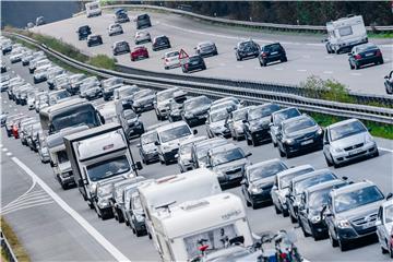 GERMANY TRAVEL TRAFFIC JAM