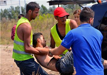 HUNGARY SERBIA REFUGEES MIGRATION CRISIS