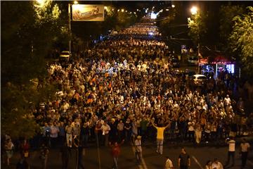 ARMENIA OPPOSITION RALLY