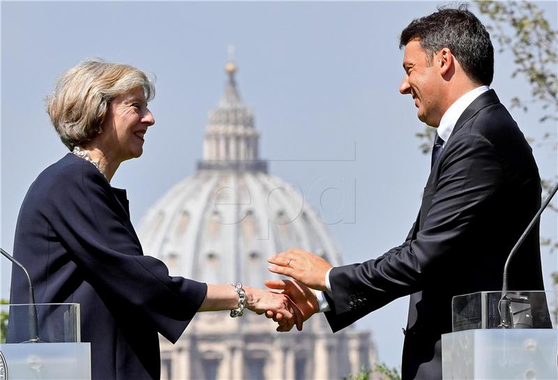 ITALY BRITAIN DIPLOMACY