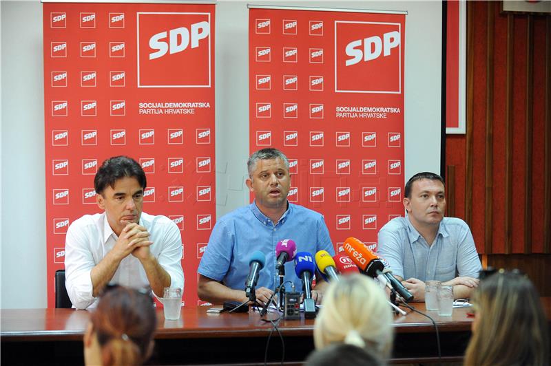 Konferencija za medije splitskog SDP-a