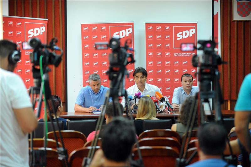 Konferencija za medije splitskog SDP-a