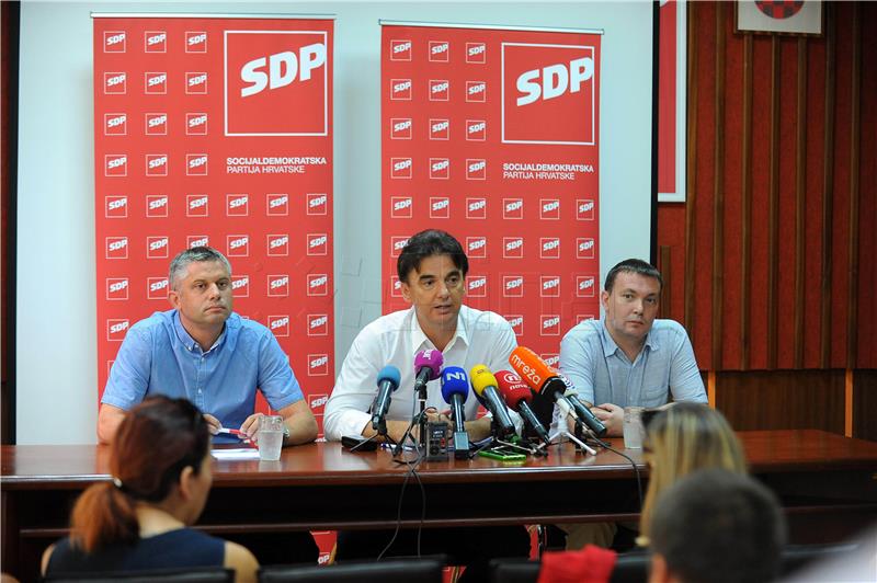 Konferencija za medije splitskog SDP-a