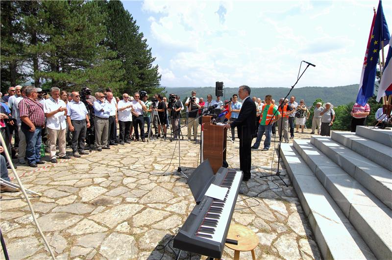 Komemoracija u Srbu povodom Dana ustanka naroda Hrvatske