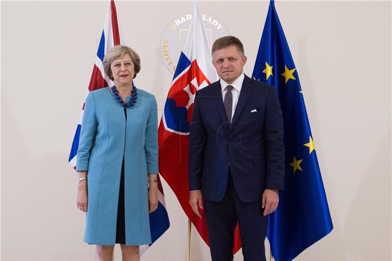 SLOVAKIA BRITAIN MAY VISIT