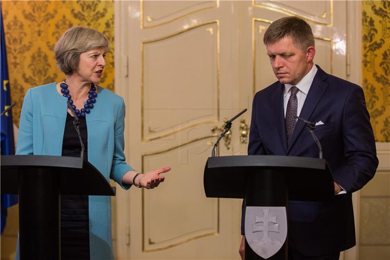 SLOVAKIA BRITAIN MAY VISIT