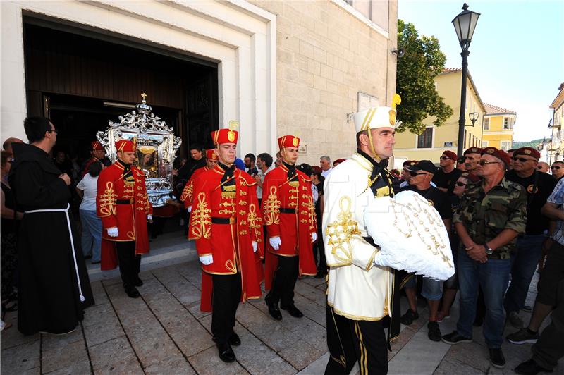  Hodočašće hrvatskih branitelja, vojske i policije u marijinskom svetištu u Sinju 