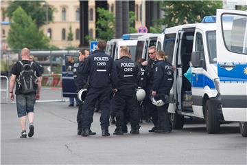 GERMANY RIGHT WING DEMONSTRATION BERLIN