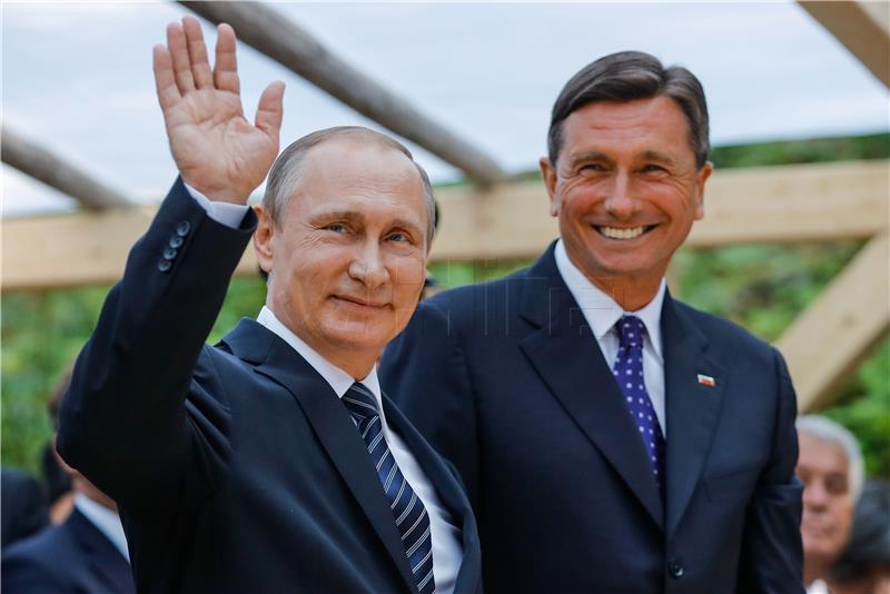 Putin i Pahor upozorili na probleme sigurnosti i terorizma