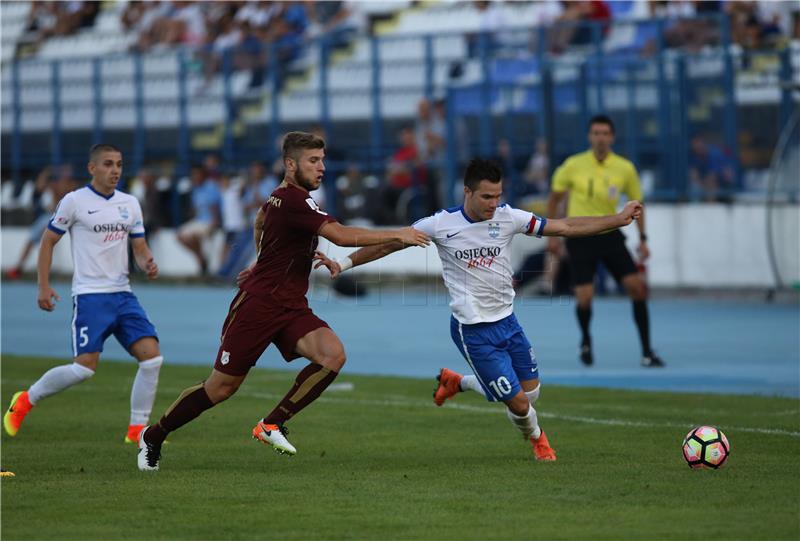 Prva HNL: Osijek - Rijeka 0-1