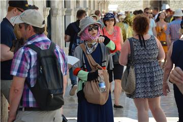 U srpnju u Dubrovniku 12 posto više turista nego lani