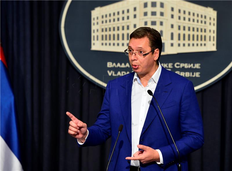 Vucic: Serbia alerts EU to Croatia's anti-Serbian policy