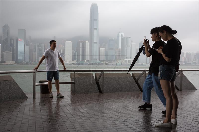 CHINA HONG KONG WEATHER TYPHOON NIDA