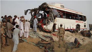 PAKISTAN BUS ACCIDENT