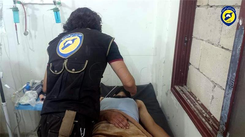 SYRIA IDLIB CONFLICT ALLEGED CHLORINE GAS ATTACK