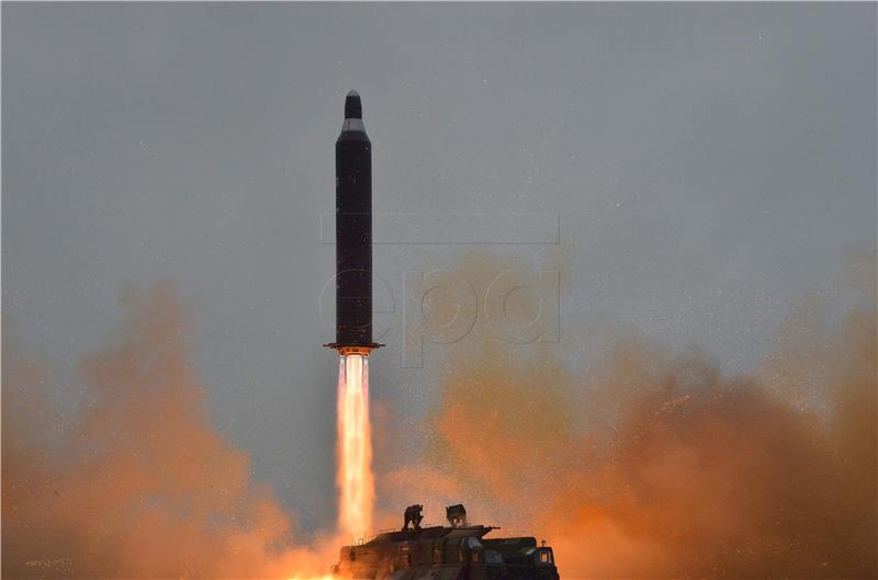 FILE NORTH KOREA DEFENSE MISSILE TEST