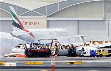 UAE DUBAI PLANE CRASH