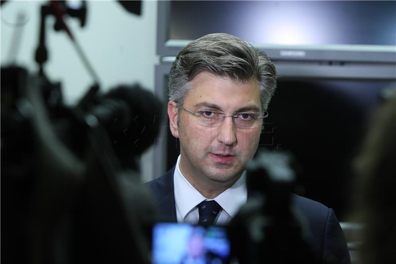 Plenković: HDZ-ove izborne liste još nisu definirane 