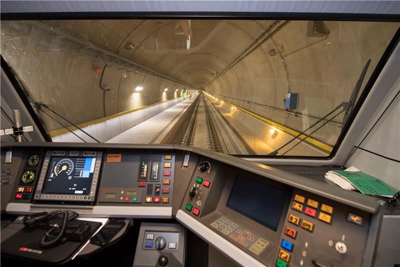 SWITZERLAND GOTTHARD BASE TUNNEL