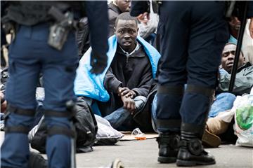 FRANCE MIGRANTS EVACUATION