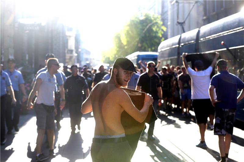 Zagreb: Izgredi tokom protestne akcije antiratnih aktivista, intervenirala policija 