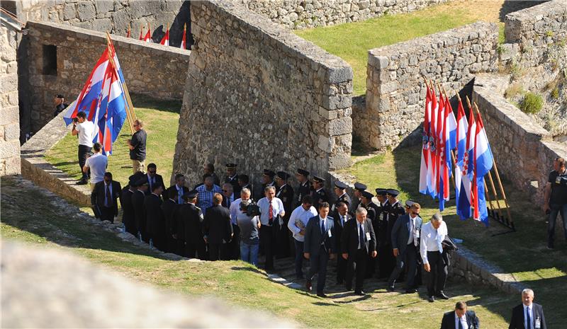 Središnje obilježavanje 21. obljetnice "Oluje" u Kninu