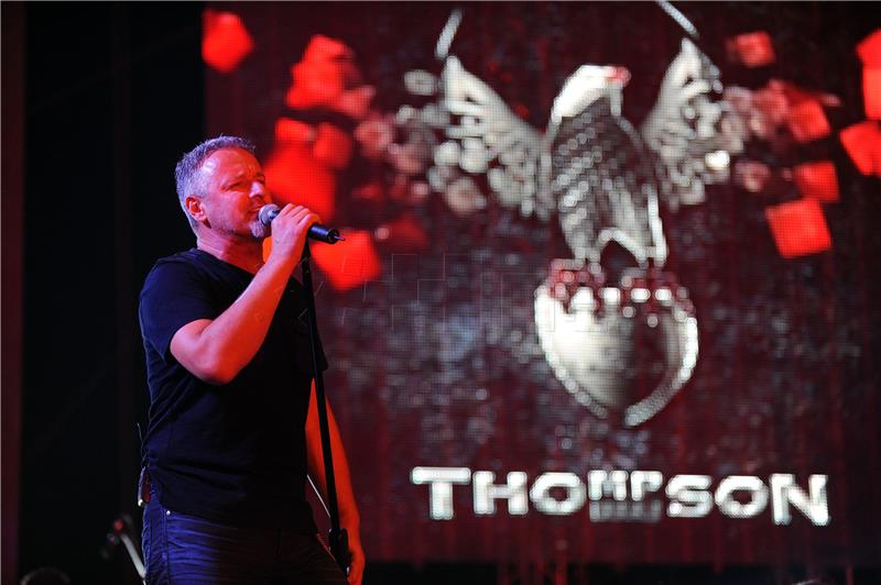 Knin: Koncert Marka Perkovića Thompsona