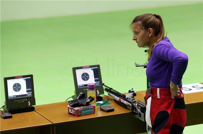 RIO2016: Zračna puška 10 metara, Valentina Gustin