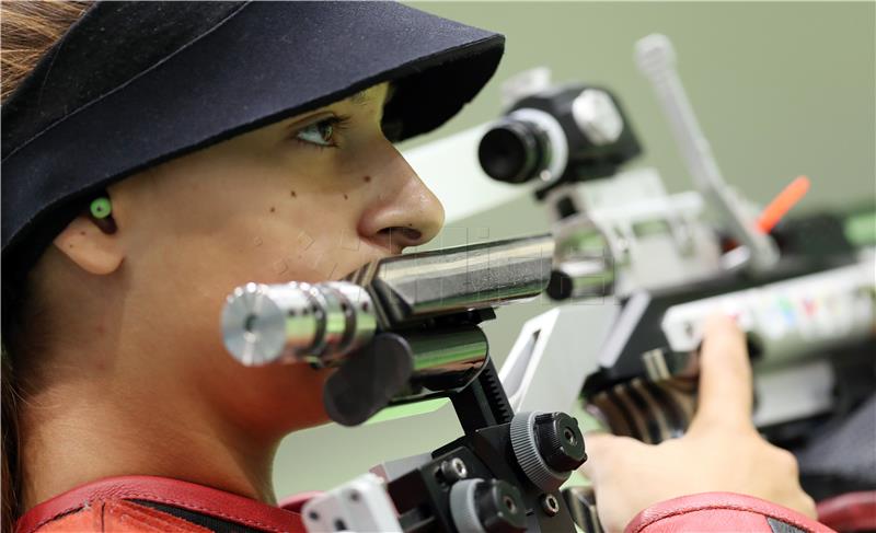 RIO2016: Zračna puška 10 metara, Valentina Gustin