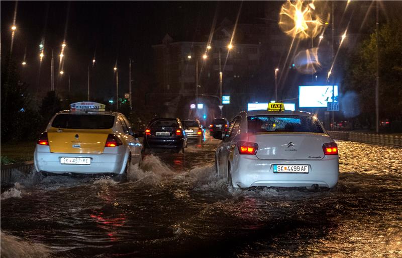 Deadly floods kill at least 15 in Skopje