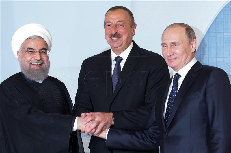 AZERBAIJAN PUTIN ALIYEV ROUHANI